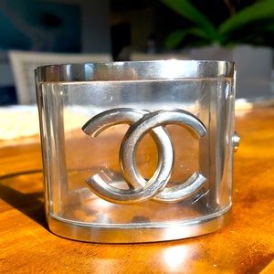 CHANEL LUCITE BRACELET